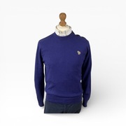 Sweter Paul Smith S/M unisex fioletowy bawełna wełna premium