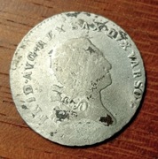 1/6 talara 1814 r. Księstwo Warszawskie bardzo rzadki rocznik, piękna