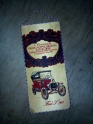 Proporczyk konkurs samochodów zabytkowych 