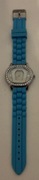 STAINLESS ZEGAREK WSKAZÓWKOWY DAMSKI NA RĘKĘ BACK STEEL NIEBIESKI PASEK