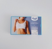 bawełniany biały biustonosz typu top Sloggi Double Comfort rozmiar 40