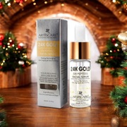 Serum do twarzy ż peptydami oraz 24 karatowym zlotem