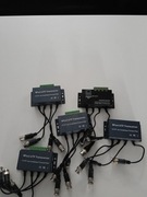 5 sztuk Transformator adapter video 4 kanały po skrętce. 