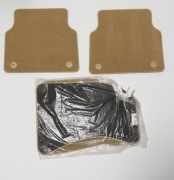 Oryginalne Dywaniki Audi A8 S8 D4 | Velvet Beige | NOWE Komplet 4szt.