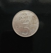 5Marek z ok.20-ciaDDR 1969r,stan dobry,śred.23mm