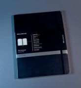 Notatnik Moleskine PRO XL, czarny, nowy.
