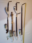 6 X Stara Fajka Pocelanowy Cybuch 3 bardzo duże + 3 średnie