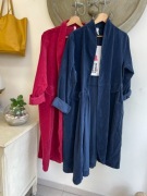 Płaszcz sztruksowy damski