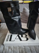 Kozaki Answer Lab skóra ekologiczna r.37 nowe