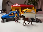Playmobil 5223 Samochód z przyczepą dla konia