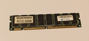 Pamięć RAM SDRAM 256MB PC133 DIMM double side - Retro Mosel NIEZNANY STAN