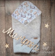 Rożek, becik, otulacz niemowlęcy 