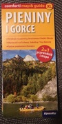 Pieniny i Gorce 2 w 1. Przewodnik i mapa. DEFEKT!