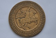 Medal. Jan III Sobieski pod Wiedniem.Nakład 1050 sztuk