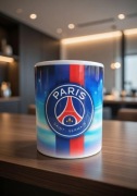 Paris Saint-Germain PSG prezent dla kibica pilka nożna kubek Ceramiczny 