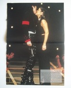 Michael Jackson, Lisa Marie Presley  (plakat A4 z czasopisma)
