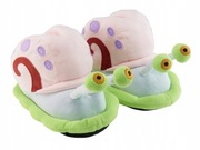 Kapcie SpongeBob Kanciastoporty 3D Gary Pluszowe kapcie Rozmiar 44-46 