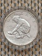 USA, 1/2 Dolara, Srebro-1925r. Rzadko w sprzedaży.