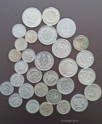Stare monety 30sztuk - 1zł, 50gr, 20gr, 10gr