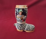 Kolekcjonerski But Ceramiczny GERZ 3079 | Kufel Myśliwski | Vintage RFN