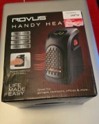 Bezprzewodowy grzejnik elektryczny ROVUS  o mocy 370 W,  12 godzinny timer