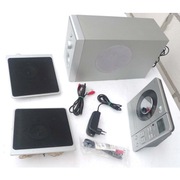 Mikro-wieża TCM 225934 2.1 CD radio AM/FM 25W RMS Bass Reflex