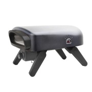 SANTOS O-140 Piec do pizzy gazowy 4,7kW 500°C kamień 35cm CZARNY NOWY