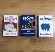 3 x Dan Brown: KOD LEONARDA DA VINCI, ANIOŁY I DEMONY, CYFROWA TWIERDZA