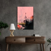 Obraz współczesny mixed media 120 x 100 cm