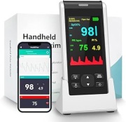 Profesjonalny pulsoksymetr tlenowy HOLFENRY USB z akumulatorem i alarmem