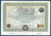 Powszechne Świadectwo Udziałowe PŚU AC-0048304 (1995)