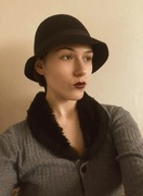 Kapelusz elegancki typu bucket Hallhuber