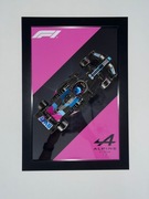 Grafika nr. 2 Ramka na Lego Bolid F1 BWT Alpine Team A524 (77248)