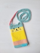 Torebka na telefon kotek Saszetka Etui Uchwyt na telefon Torebka dziecięca