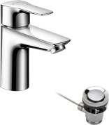 Bateria umywalkowa Hansgrohe Mysport L chrom 71111000