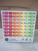 Tabliczka mnożenia drewniana zestaw edukacyjny