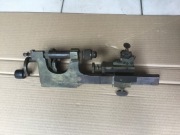 Stara tokarka ręczna. Przedmiot kolekcjonerski