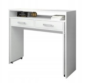 Biurko wysuwane białe