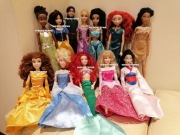 Lalki DISNEY STORE księżniczki z BAJEK NA SZTUKI