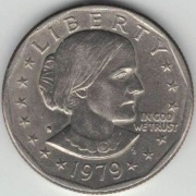 USA One dollar 1 dolar 1979 S - 26,5 mm