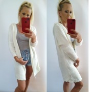 Ciepły kardigan sweterek 