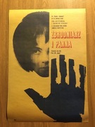 1963 Zbrodniarz i Panna Joe Alex Krzyżewska Cybulski Plakat Wiktor Górka