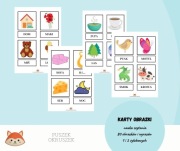 Karty pracy obrazki nauka czytania (pdf)