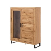 Witryna + szafka pod telewizor i regał