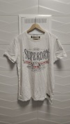 T-shirt Superdry r. L biały