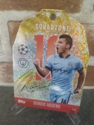 Topps match attax 2024/2025 squadzone nr.16 Sergio Aguero Manchester city 