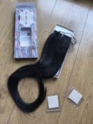 LUDZKIE WŁOSY 100% Tape-In 60cm | Czarne #1 | Double Drawn|FUOTONBUTY Auk 3