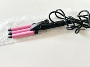 Potrójna lokówka do włosów wtyczka UK