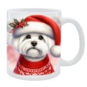 KUBEK Z PSEM Maltańczyk - IDEALNY PREZENT, PERSONALIZACJA,24H WYS