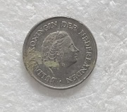 Moneta 25 CENTÓW 1967 HOLANDIA 